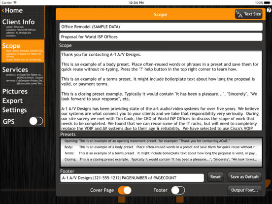 iPad Screenshot 1