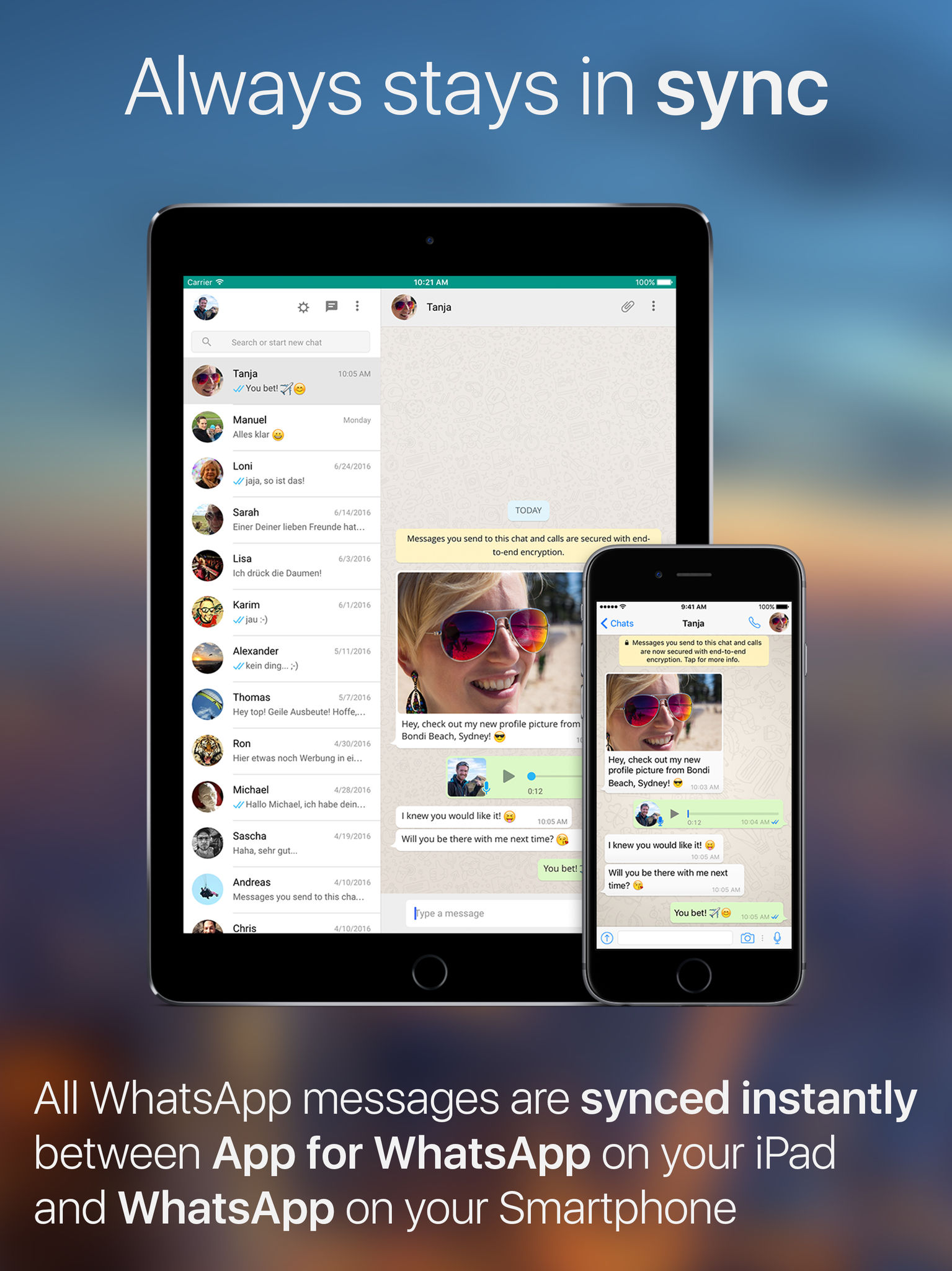 app for whatsapp one