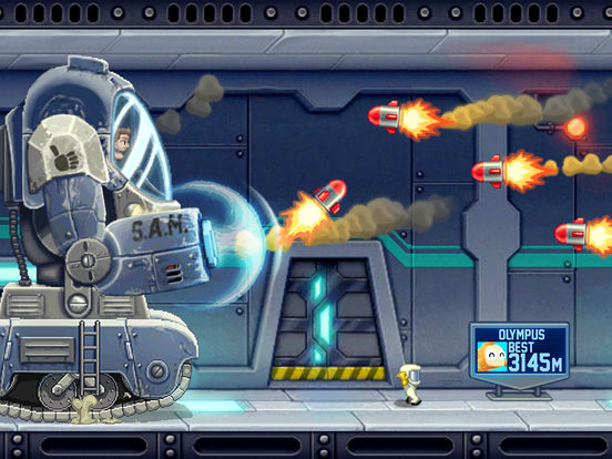 Screenshots of Jetpack Joyride for iPad
