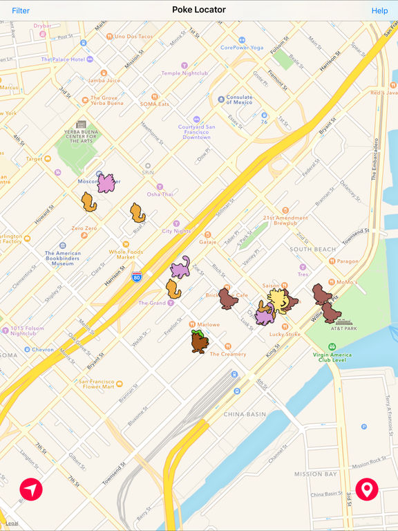 poke radar map for pokemon go