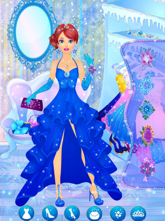 Snow Queen Dress up Game