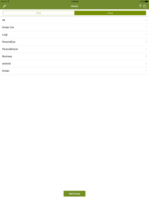 Captura de pantalla del iPad 2
