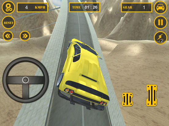 Игра Grand Car Sky Auto Stunt  Theft 3d Simulator