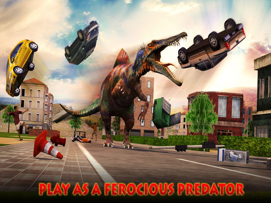 Dino City Rampage 3D на iPad
