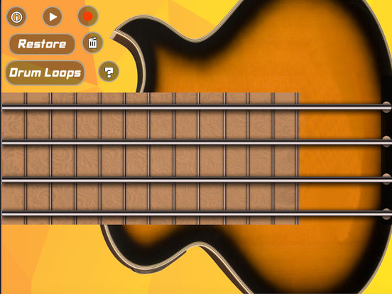 Acoustic Bass Guitar для iPad