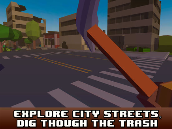 Pixel City Survival Simulator 3D Full screenshot 7