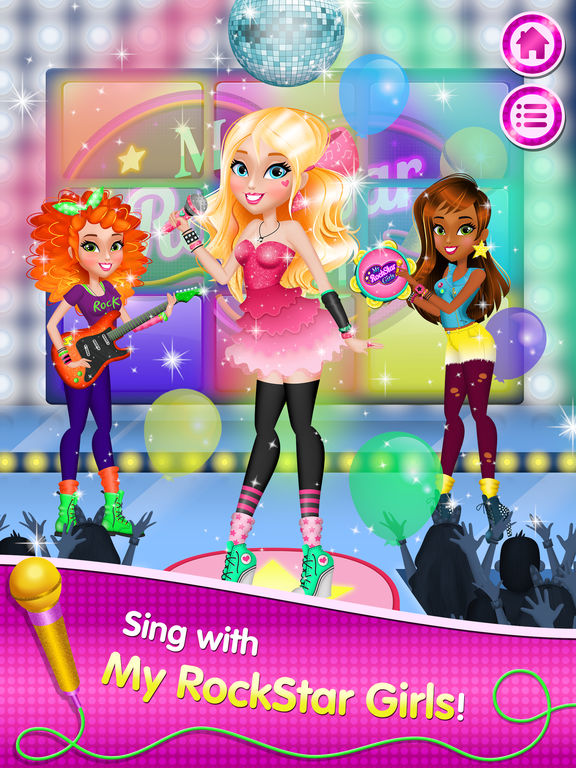 My Rockstar Girls - Party Rock Band на iPad