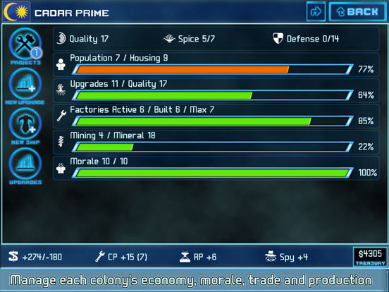 Star Traders 4X Empires Elitescreeshot 4