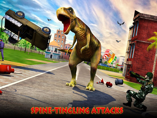 Dino City Rampage 3D для iPad