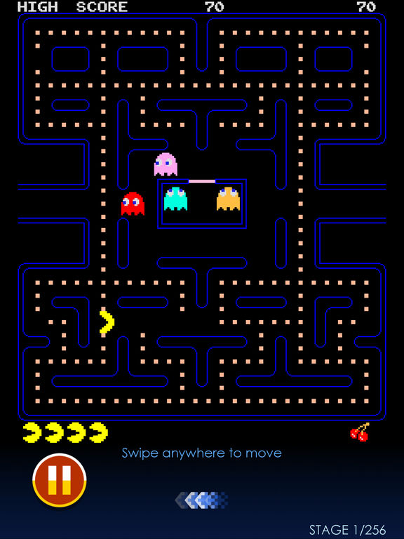 Screenshots of PAC-MAN for iPad