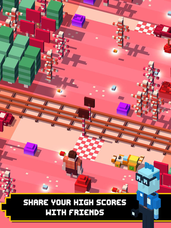 Screenshots of Disney Crossy Road for iPad