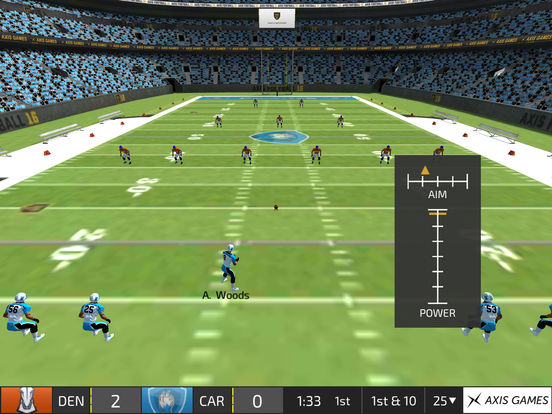 Screenshots of Axis Football 2015 for iPad