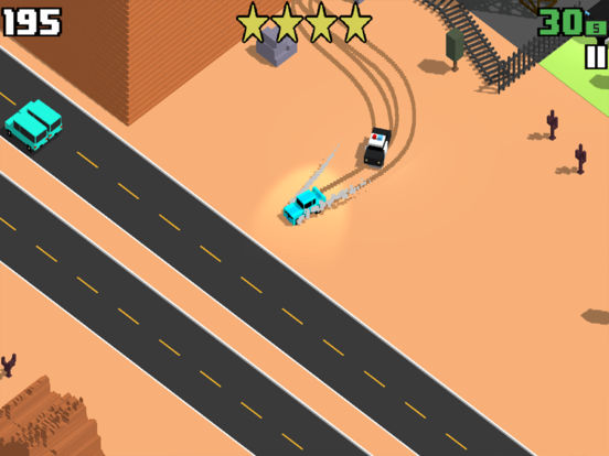 Screenshots of Smashy Road: Wanted for iPad