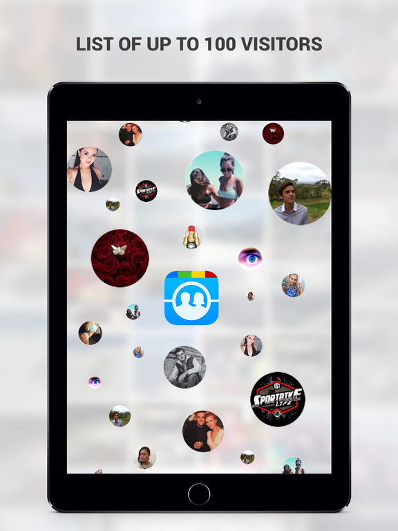 Screenshots of Who Cares About Me Most for Instagram - My Visitors And Followers Analysis Tool for iPad