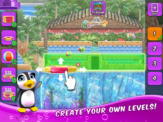 Screenshots of My Dolphin Show - sea animal game for girls and boys and kids for iPad