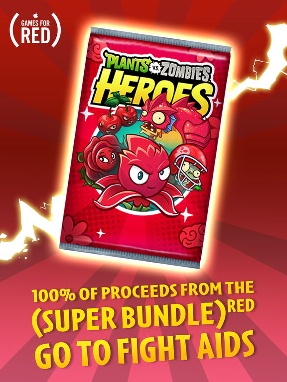 Screenshots of Plants vs. Zombies™ Heroes for iPad