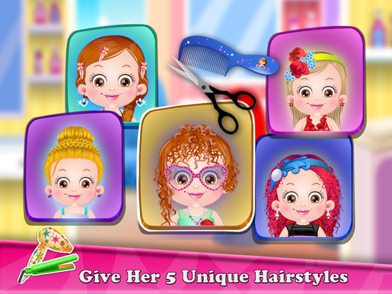Baby Hazel Hair Day Lite на iPad