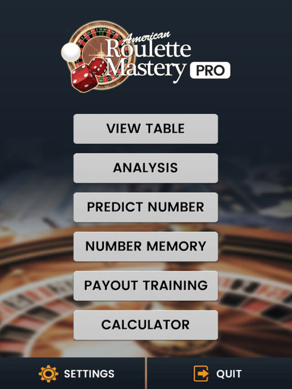 American roulette ipad app