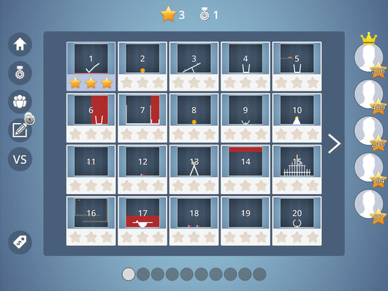 Screenshots of Brain It On! - Physics Puzzles for iPad