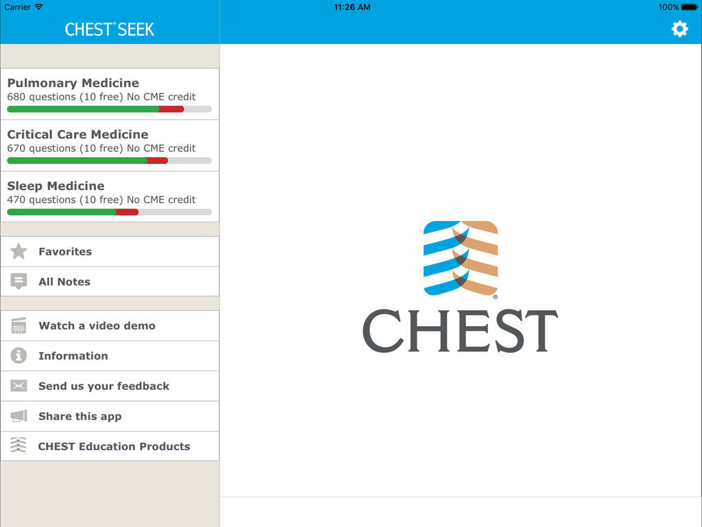 chest seek - american college of chest physicians