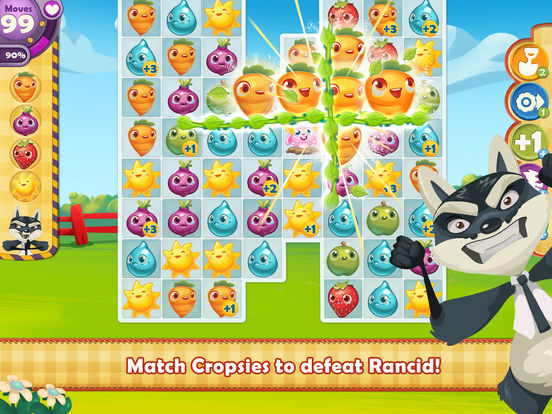 Screenshots of Farm Heroes Saga for iPad