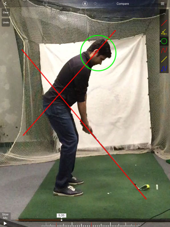 Hudl Technique Golf: Slow Motion Swing Analysis Screenshots