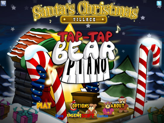 Tap Tap Bear Piano (Santa's Christmas Village) на iPad