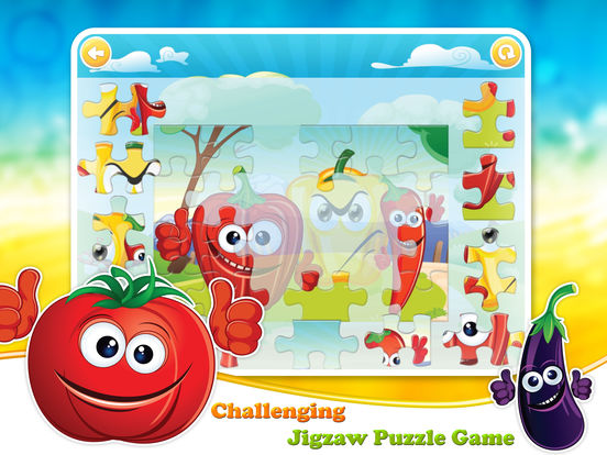 Veggies & Fruits: kids educational games - Englishscreeshot 5