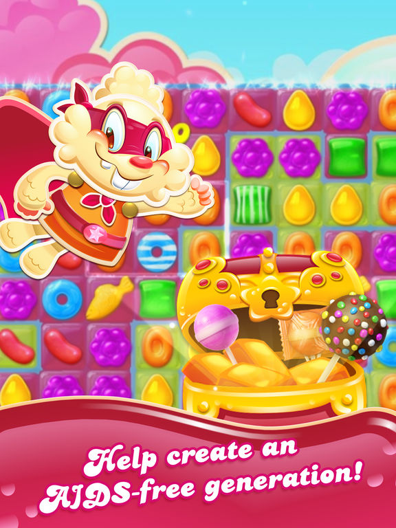 Screenshots of Candy Crush Jelly Saga for iPad