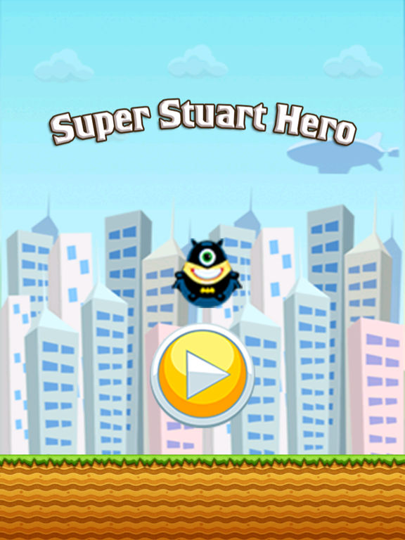 Flappy Super Hero - Adventure Game of Bat Suit Flyscreeshot 1