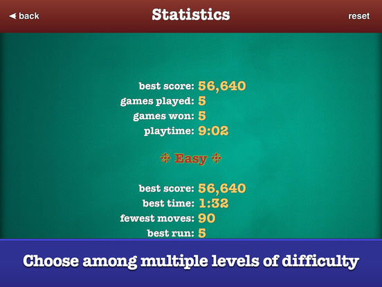 Screenshots of ▻Spider Solitaire for iPad
