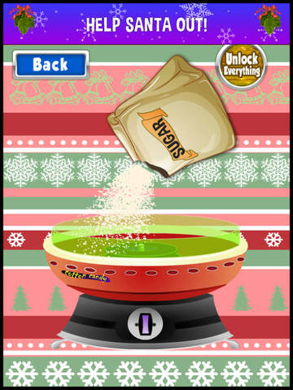 Screenshots of A Christmas Food Fever Cooking Maker - make xmas cake & cookie dessert in a kid making game! for iPad