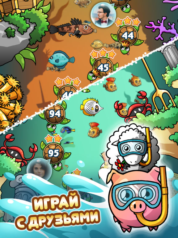 Ocean Blast – игра три-в-ряд на подводную тематику Ocean Blast – игра три-в-ряд на подводную тематику