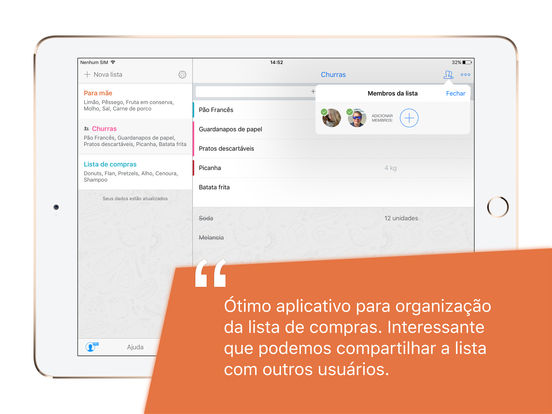 Captura de tela do iPad 3