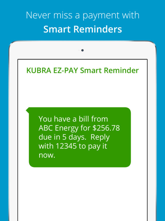 App Shopper KUBRA EZPAY Never miss a bill payment again (Utilities)