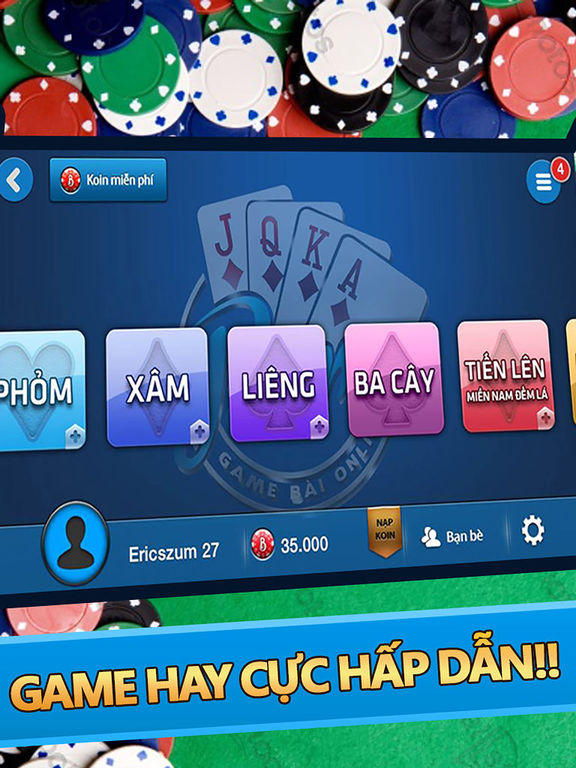 Beme - Game đánh bài online Game bài Tiến Lên VIPscreeshot 1