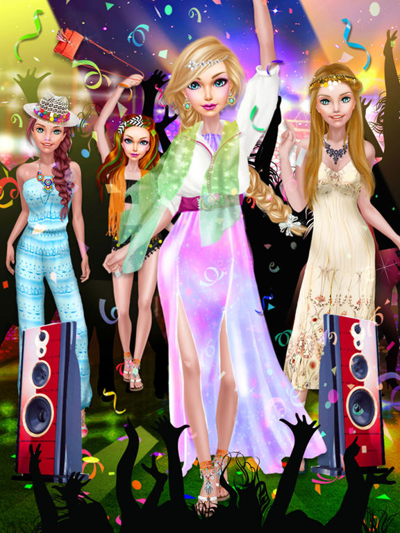 Little Miss Party Girls - Music Festival Salon на iPad