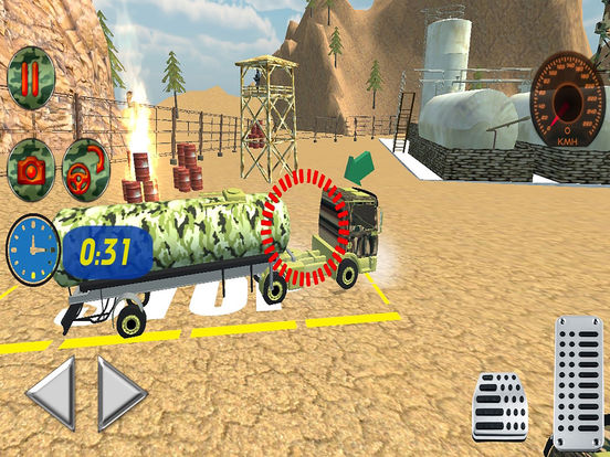 Off Road Army Oil Truck Drive screenshot 6