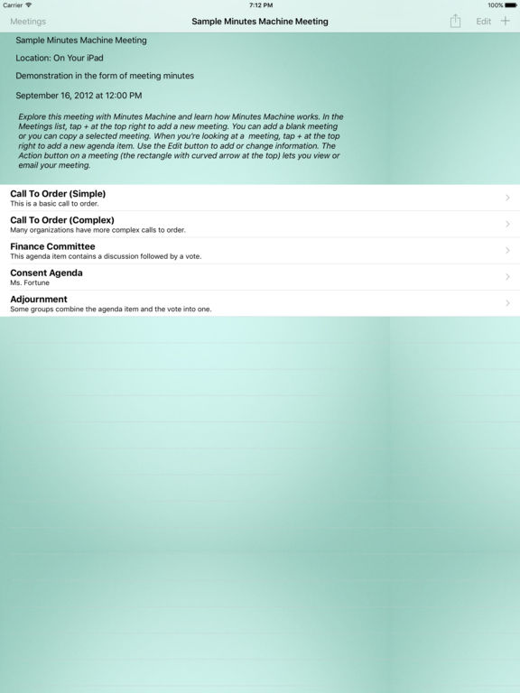 iPad Screenshot 1