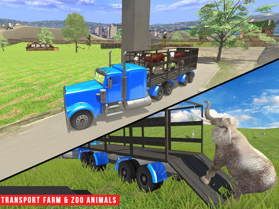 Игра Farm & Zoo Злой Животные Грузовик вождения