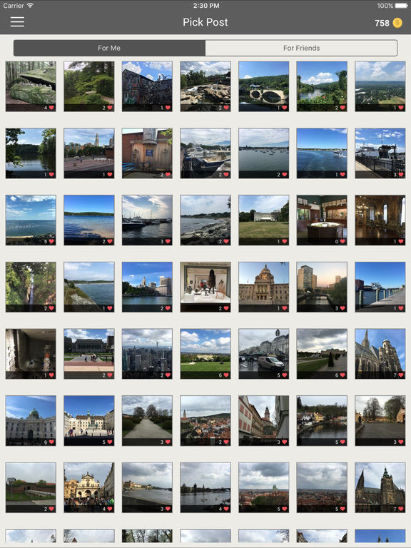Screenshots of Get Likes for Instagram - Get Likes on Instagram for iPad