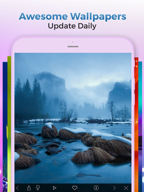 Screenshots of Cool Wallpapers & Backgrounds HD & Retina Free for iPad