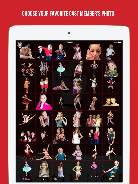 Screenshots of Add your photo with your favorite cast member - Dance Moms edition for iPad