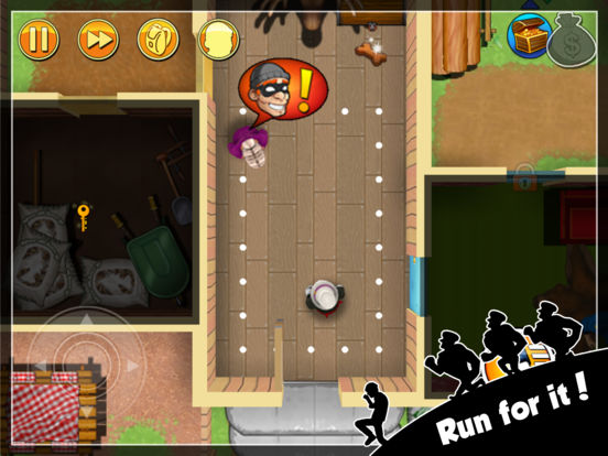 Screenshots of Robbery Bob™ for iPad