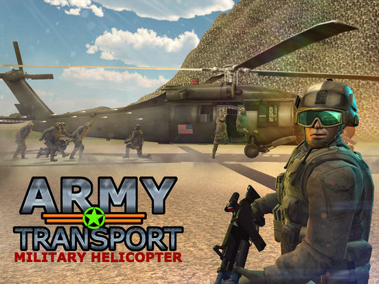 США армии транспортер – симулятор полета вертолета на iPad