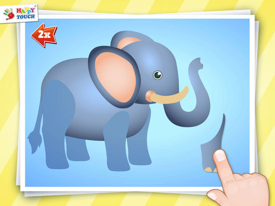 Animated Animal Puzzle for kids by HAPPYTOUCH® Animated Animal Puzzle for kids by HAPPYTOUCH®