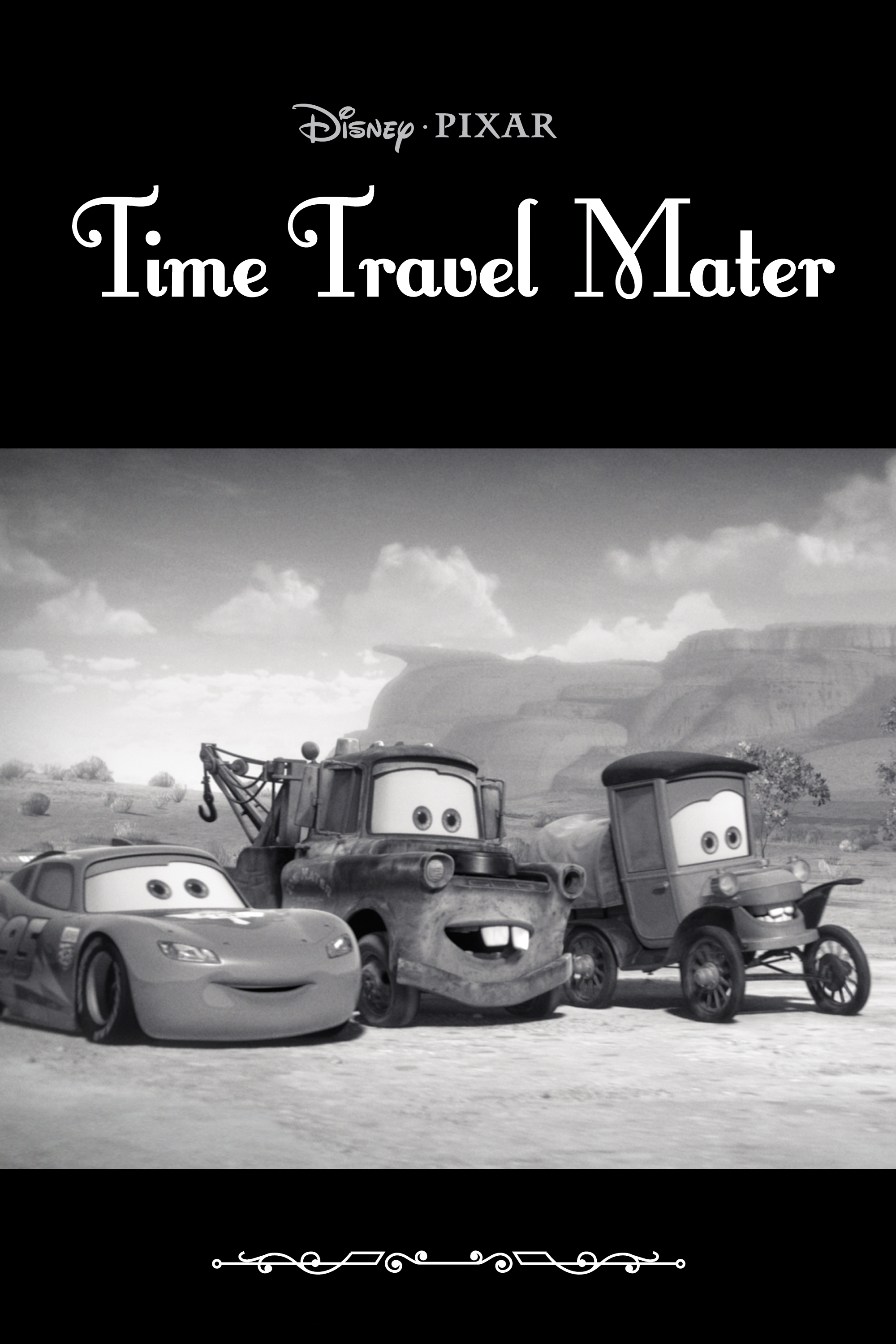 cars toons time travel mater