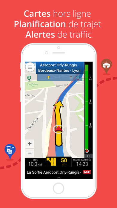 Screenshot CoPilot Europe HD - Navigateur GPS & Cartes