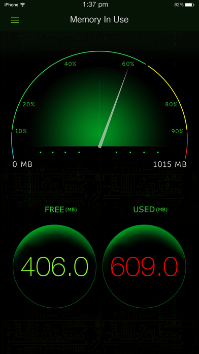Screenshot System Activity Monitor - Battery, Free Memory