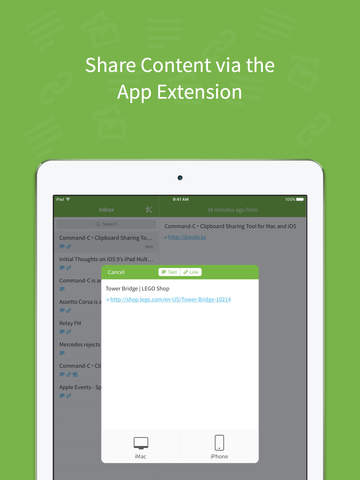 Command-C — Clipboard Sharing Tool for Mac and iOS Screenshot